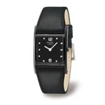 Boccia All-Black Titanium Watch - Square Case - 3160-03